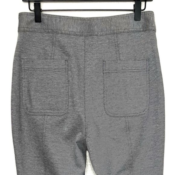 Maeve Gray Seamed Flare Pants - Picture 9 of 13